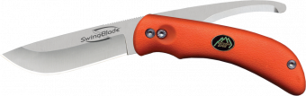 Нож складной Outdoor Edge Swingblaze с поворачивающимся лезвием, оранжевый