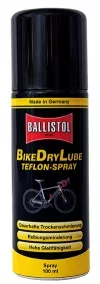 Смазка тефлоновая для велосипедов Ballistol BikeDryLube спрей 100мл