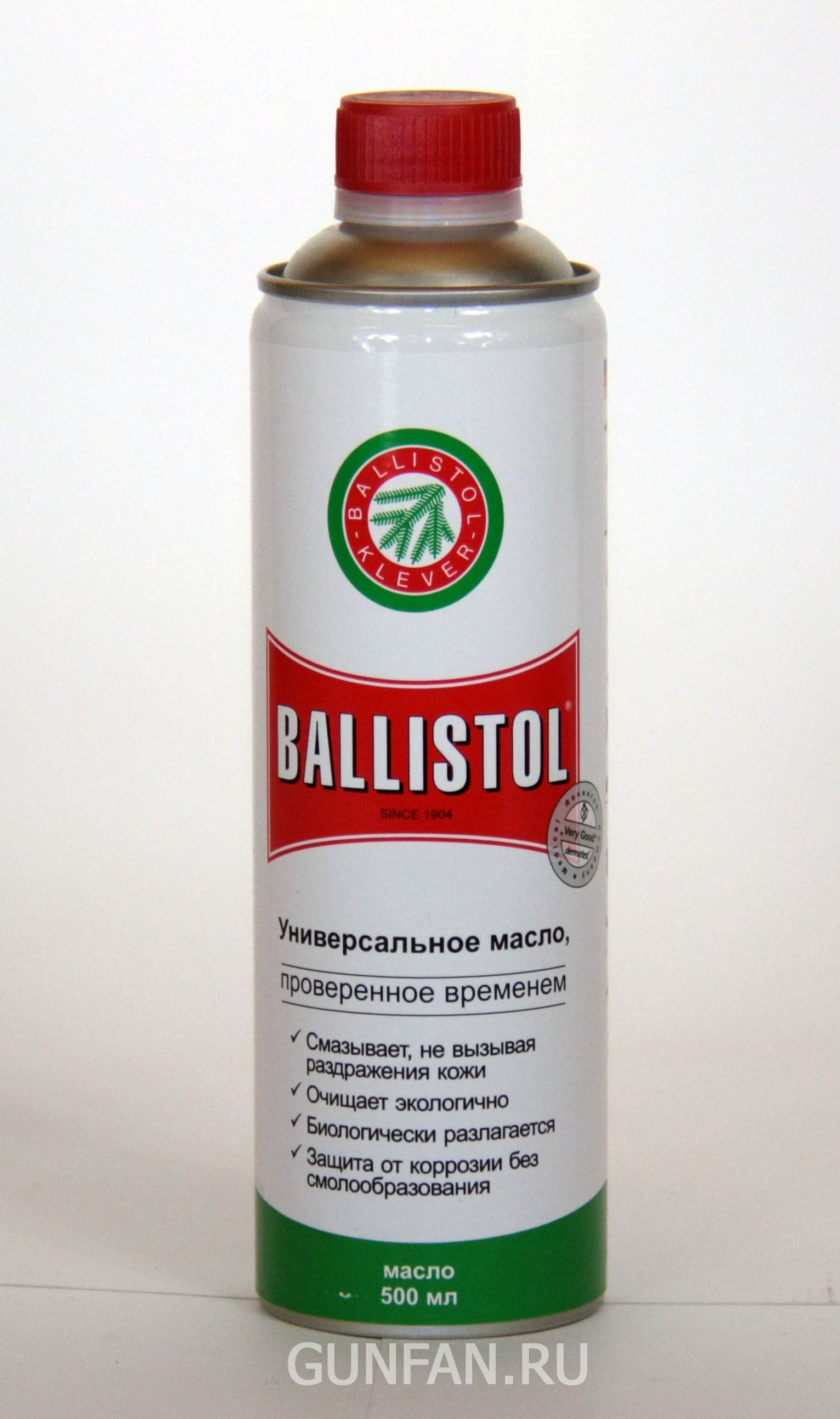 Масло оружейное Ballistol Oil 500мл