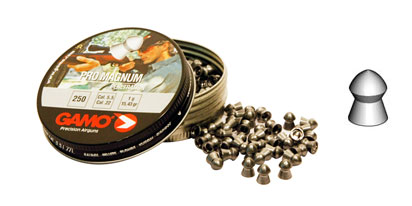 Пули для пневматического оружия Gamo Pro-Magnum cal.4,5, 250шт./уп., вес пули 0,49 г.