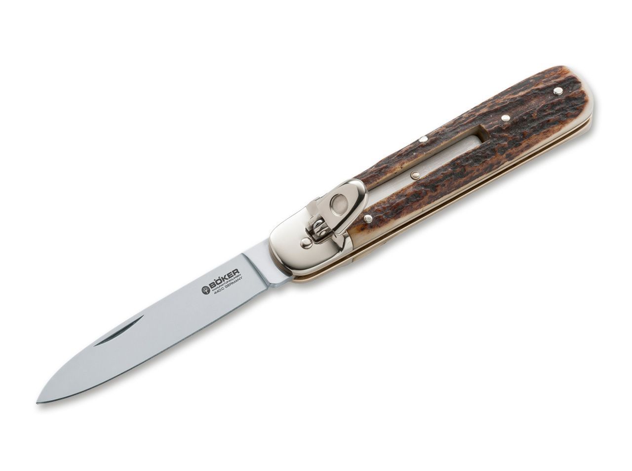 Нож складной Böker Automatic Classic Stag