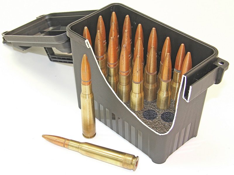 Кейс для 20  патрон (нарез. оружие) 50 BMG