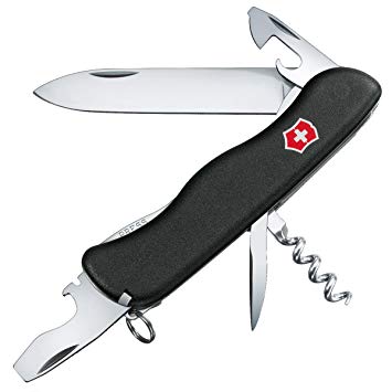 Нож перочинный Victorinox Picknicker 111мм 11 функций черный