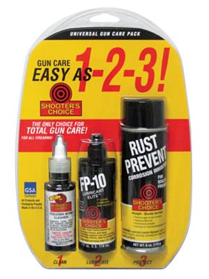 Набор универсальный для чистки Shooter's Choice Universal Gun Care Pack