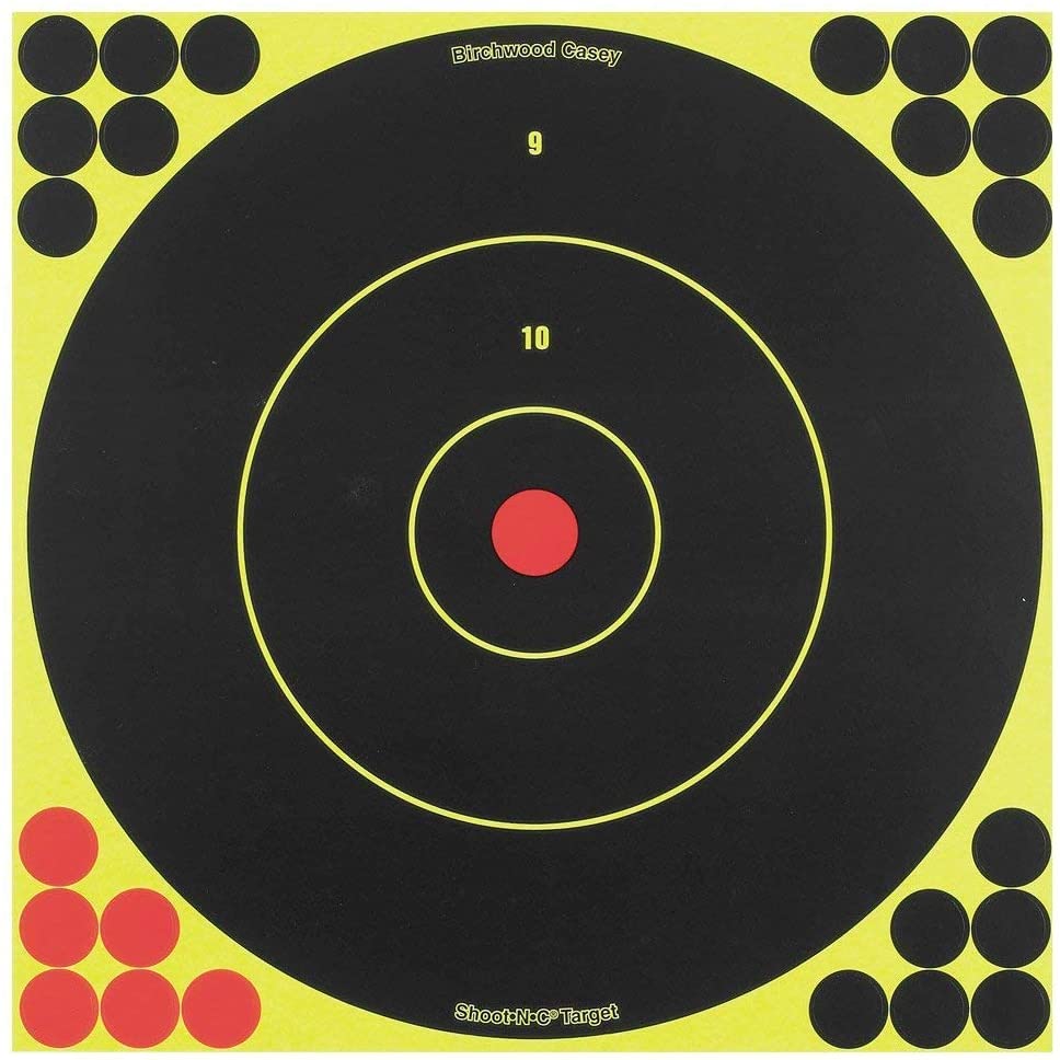 Мишень бумажная Birchwood Shoot•N•C® Bull's-eye Target 300мм 12шт