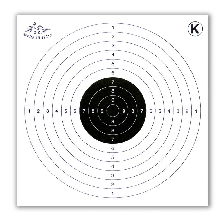 Мишень картонная Stil Crin 14x14см 50шт