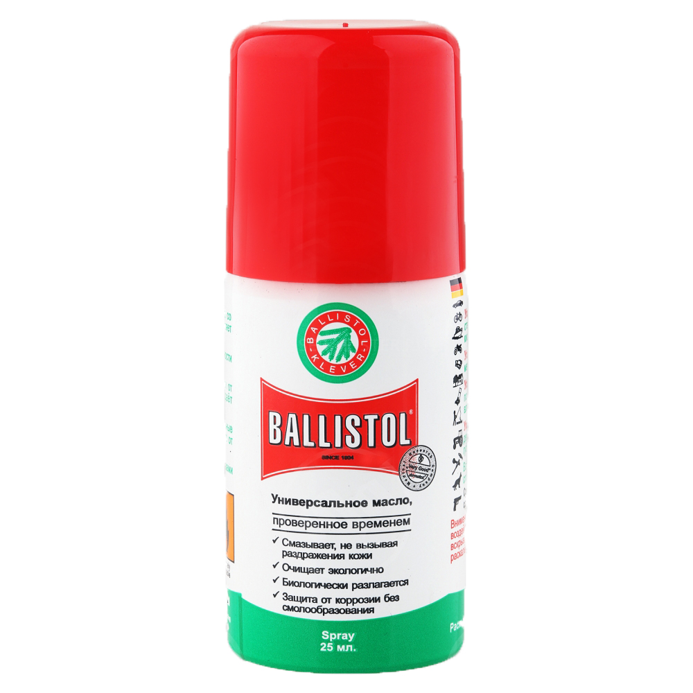 Масло оружейное Ballistol spray 25мл