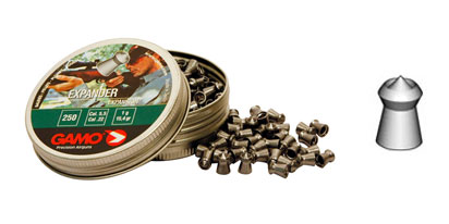 Пули для пневматического оружия Gamo Expander cal.5,5, 250шт./уп., вес пули 1,00 г.