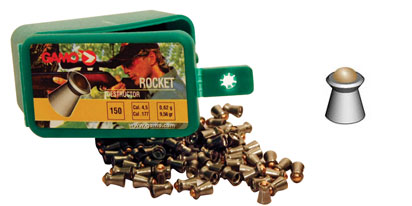 Пули для пневматического оружия Gamo Rocket cal.5,5, 100шт./пластиковый бокс, вес пули 0,94 г.