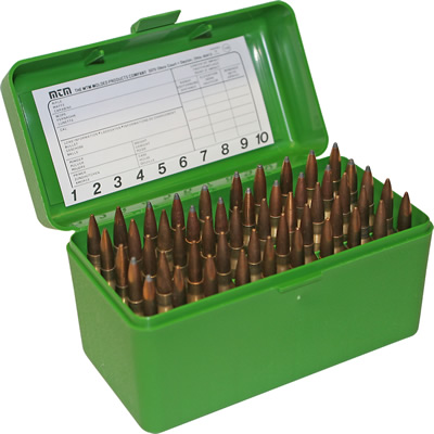 Кейс для патронов (нарез. оруж) RM-50-10
