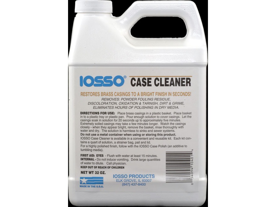 Cредство для чистки латунных гильз Iosso Case Cleaner 950мл