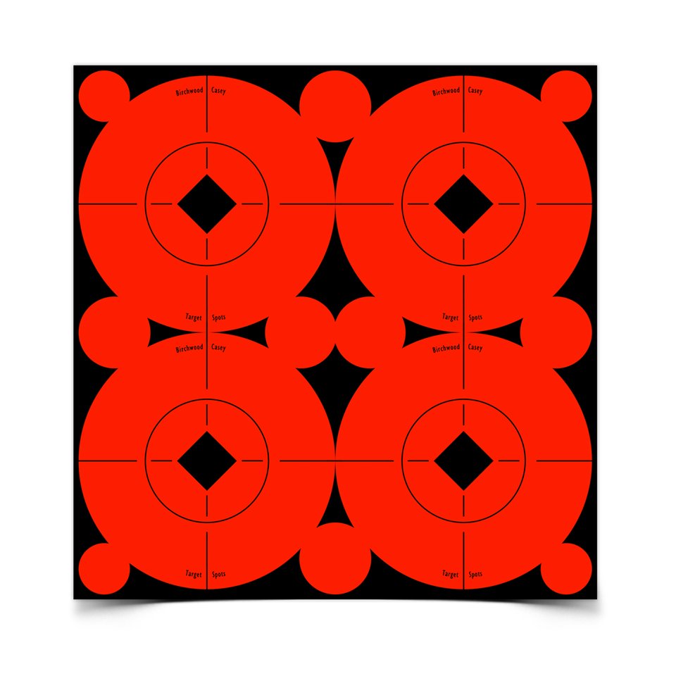 Набор мишеней для тиров Birchwood Target Spots® 8см