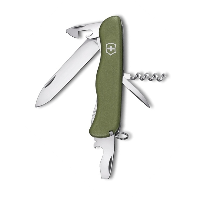 Нож перочинный Victorinox Outrider 111мм 14 функций зеленый