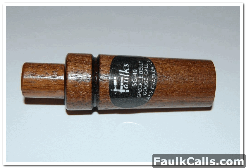 Манок духовой Faulk's Specklebelly Goose Call (Гусь белолобый)