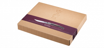 Набор 6 стейковых ножей Opinel Ebony 