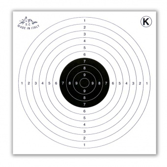 Мишень картонная Stil Crin 14x14см 50шт