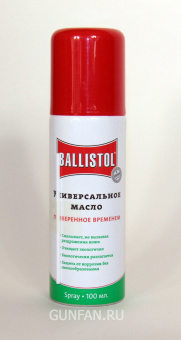 Масло оружейное Ballistol spray 100мл