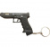 Пистолет модель металлическая Glock 34