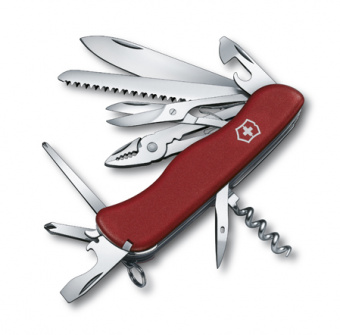 Нож перочинный Victorinox Hercules 111мм 18 функций красный