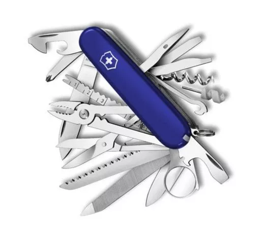 Нож перочинный Victorinox SwissChamp 91мм 33 функции синий