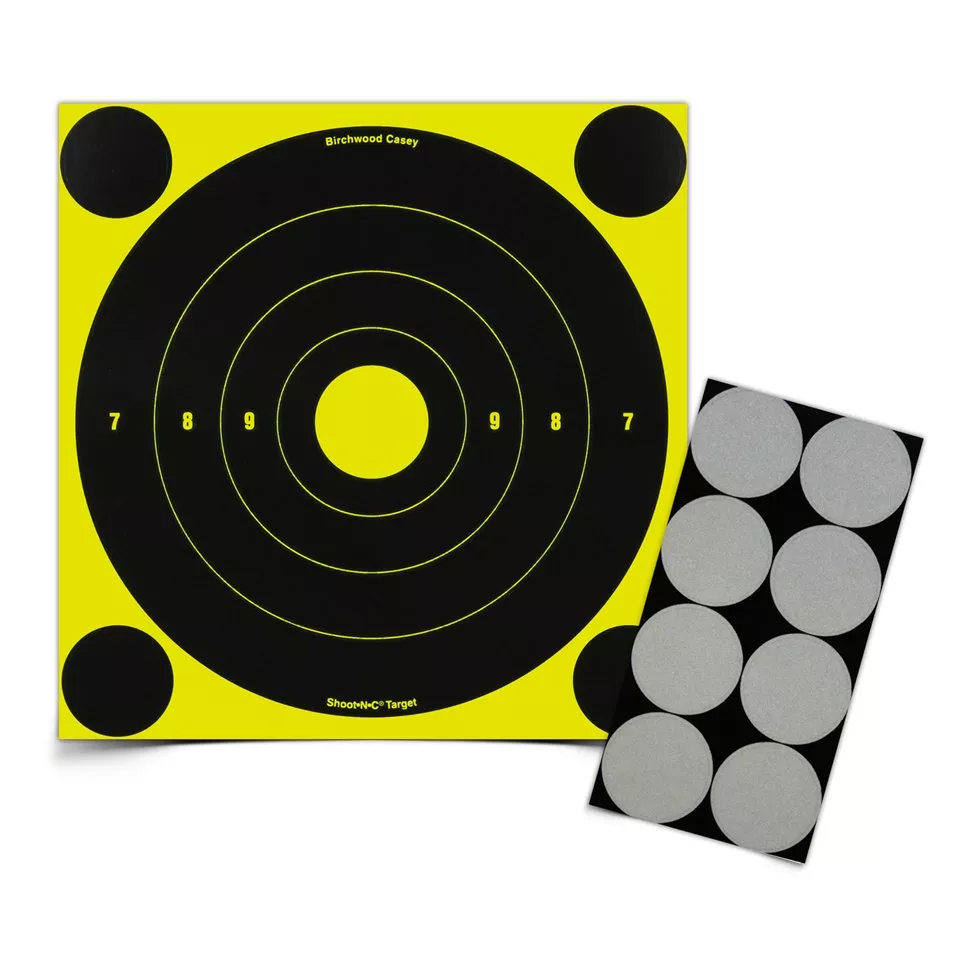 Мишень бумажная Birchwood Shoot•N•C® Laser Target 200мм