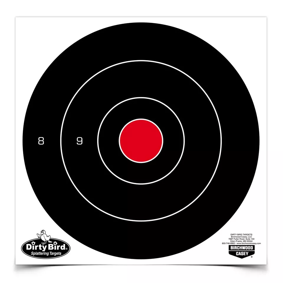 Мишень бумажная Birchwood Dirty Bird Targets 200мм