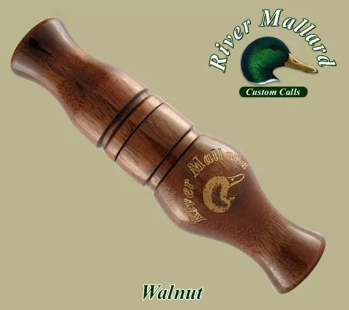Манок духовой River Mallard Calls Walnut Short Reed Goose (Белолобый гусь)