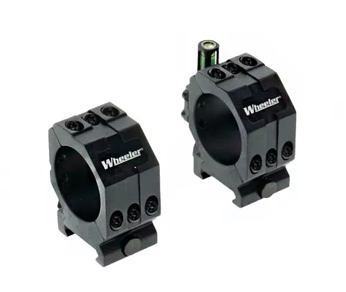Кольца Wheeler 30мм низкие Picatinny с уровнем