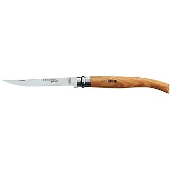 Нож филейный Opinel №12 Olivewood