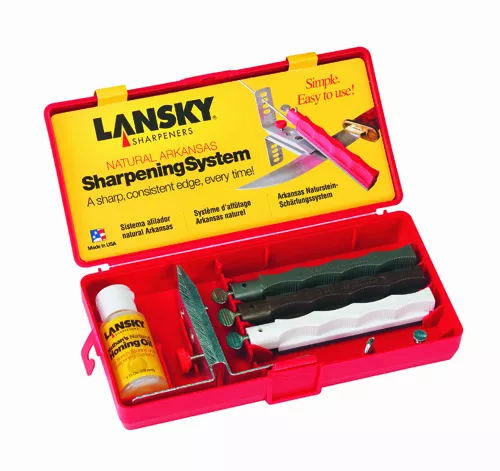 Набор для заточки Lansky Natural (3 камня)