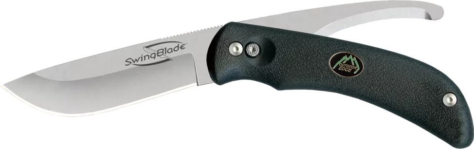 Нож складной Outdoor Edge Swingblade с поворачивающимся лезвием, черный