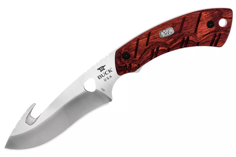 Нож разделочный Buck Open Season Skinner Avid с крюком cat.11696