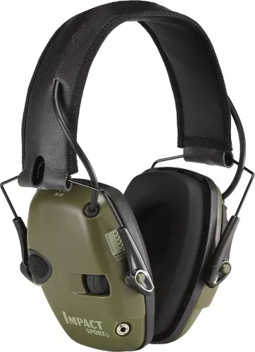 Активные наушники Howard Leight Impact Sport зелёные
