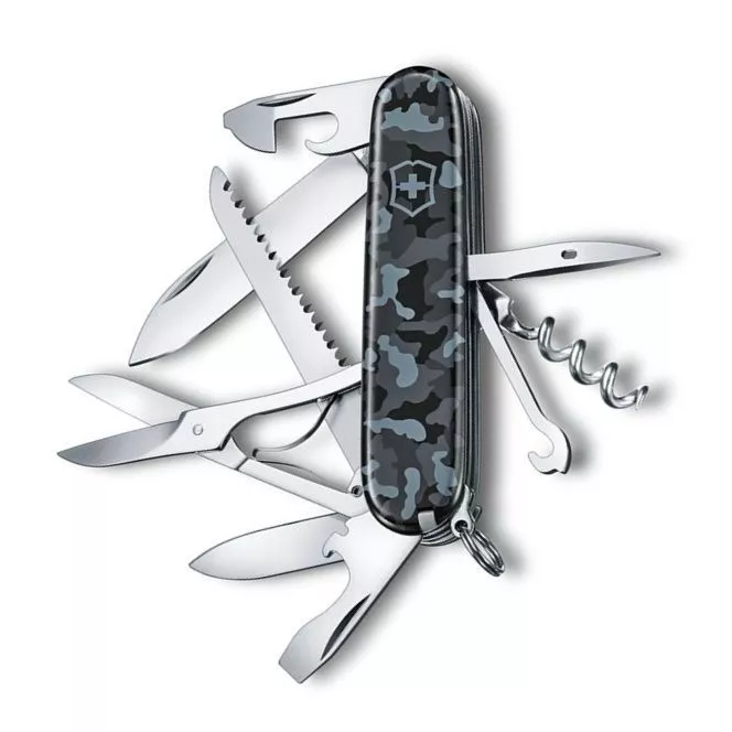 Нож перочинный Victorinox Huntsman 91мм 15 функций морской камуфляж