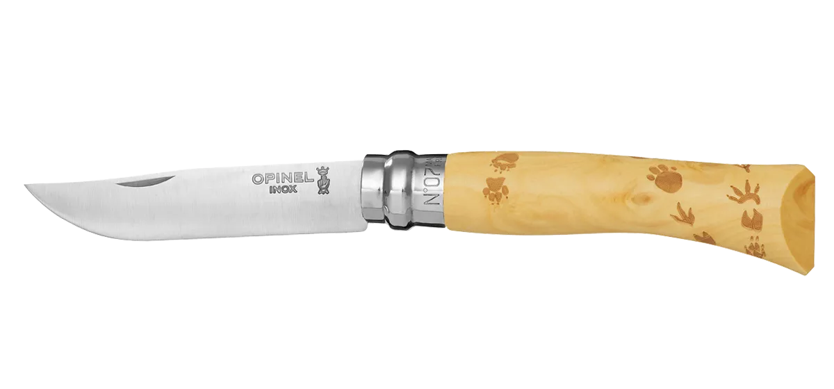 Нож Opinel №7VRI Nature - Footprints