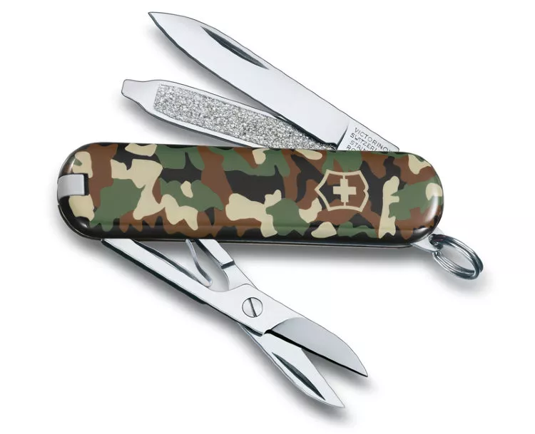 Нож перочинный Victorinox Classic 58мм 7 функций камуфляж