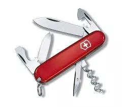 Нож перочинный Victorinox Tourist 84мм 12 функций красный