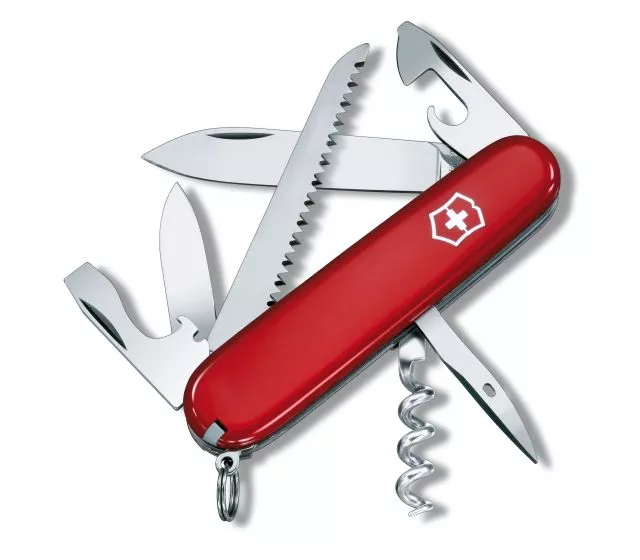 Нож перочинный Victorinox Camper 91мм 13 функций красный