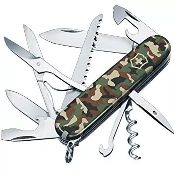 Нож перочинный Victorinox Huntsman 91мм 15 функций камуфляж