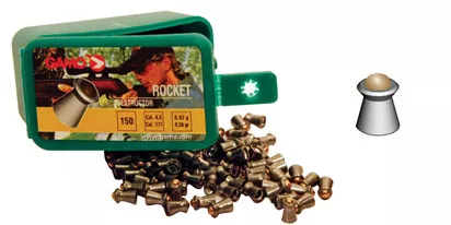 Пули для пневматического оружия Gamo Rocket cal.5,5, 100шт./пластиковый бокс, вес пули 0,94 г.
