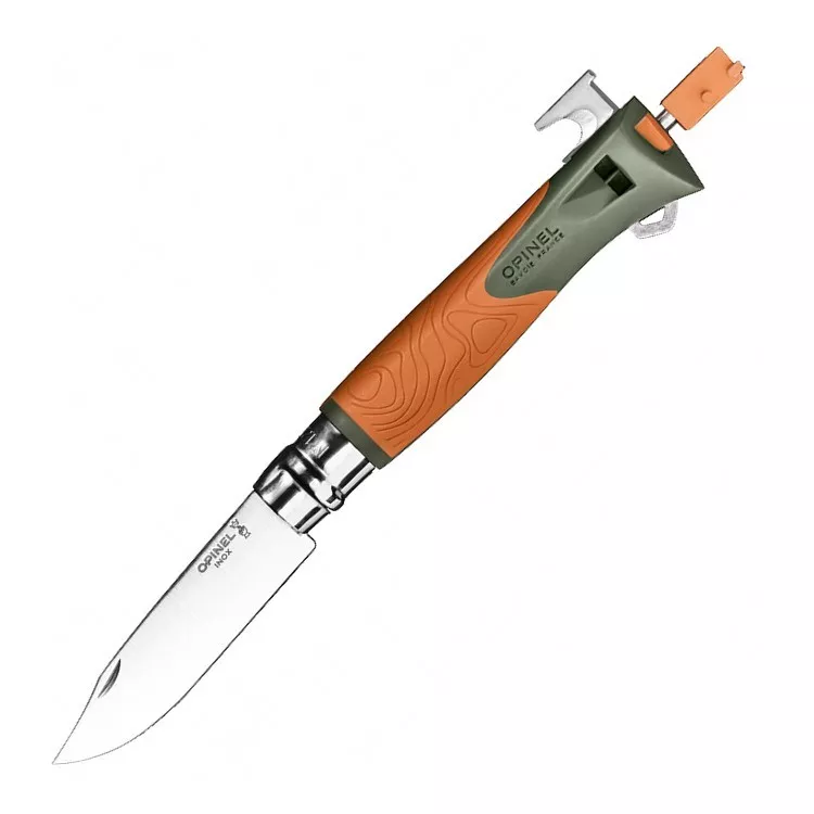 Нож Opinel №12 Explore оранжевый