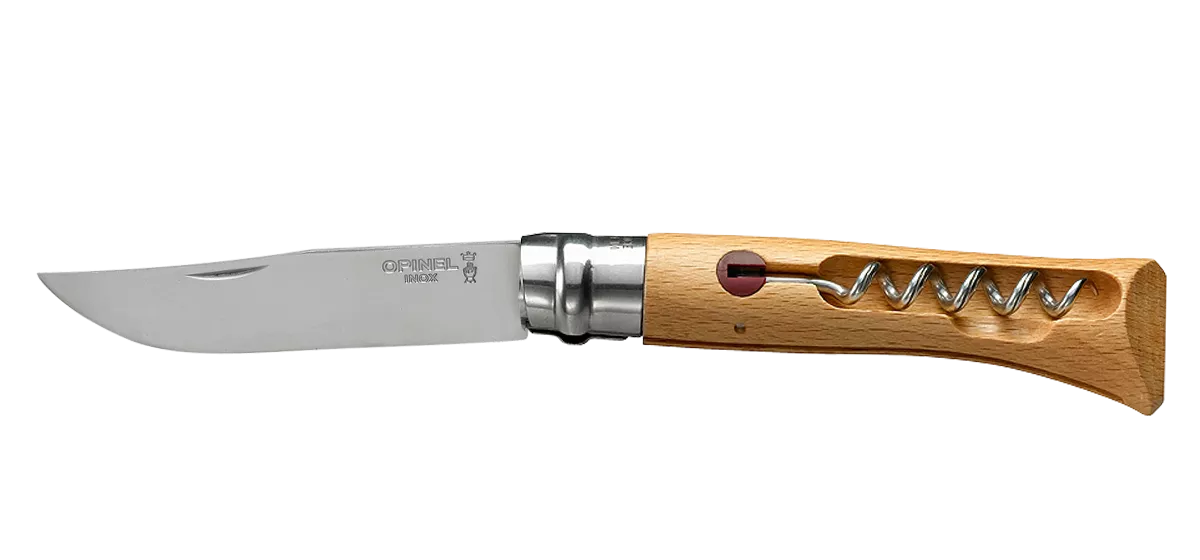 Нож Opinel №10VRI со штопором