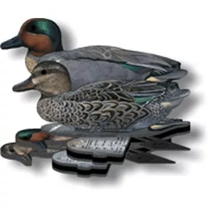 Комплект чучел уток NRA FUD Green Wing Teal (Чирок)