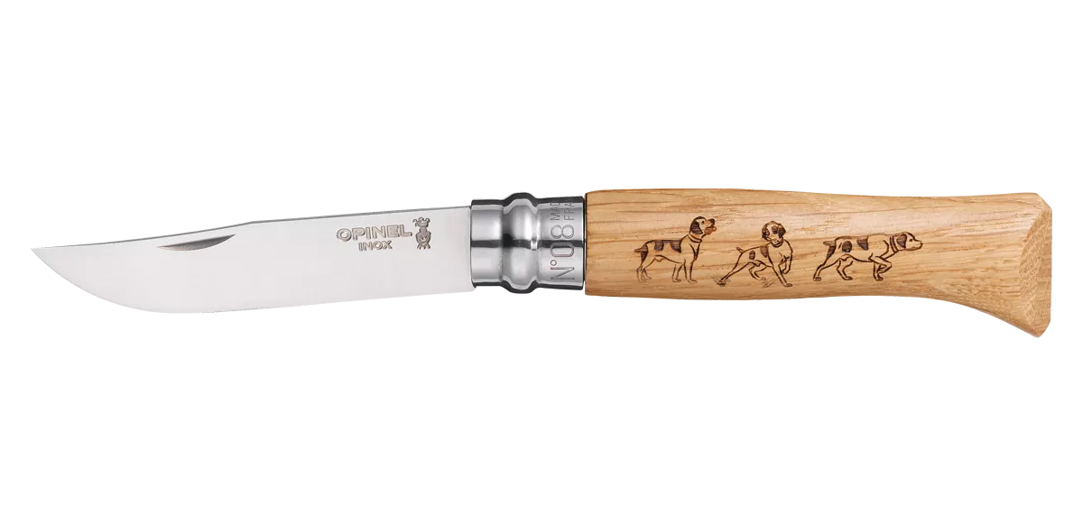 Нож Opinel №8VRI Animalia Dog