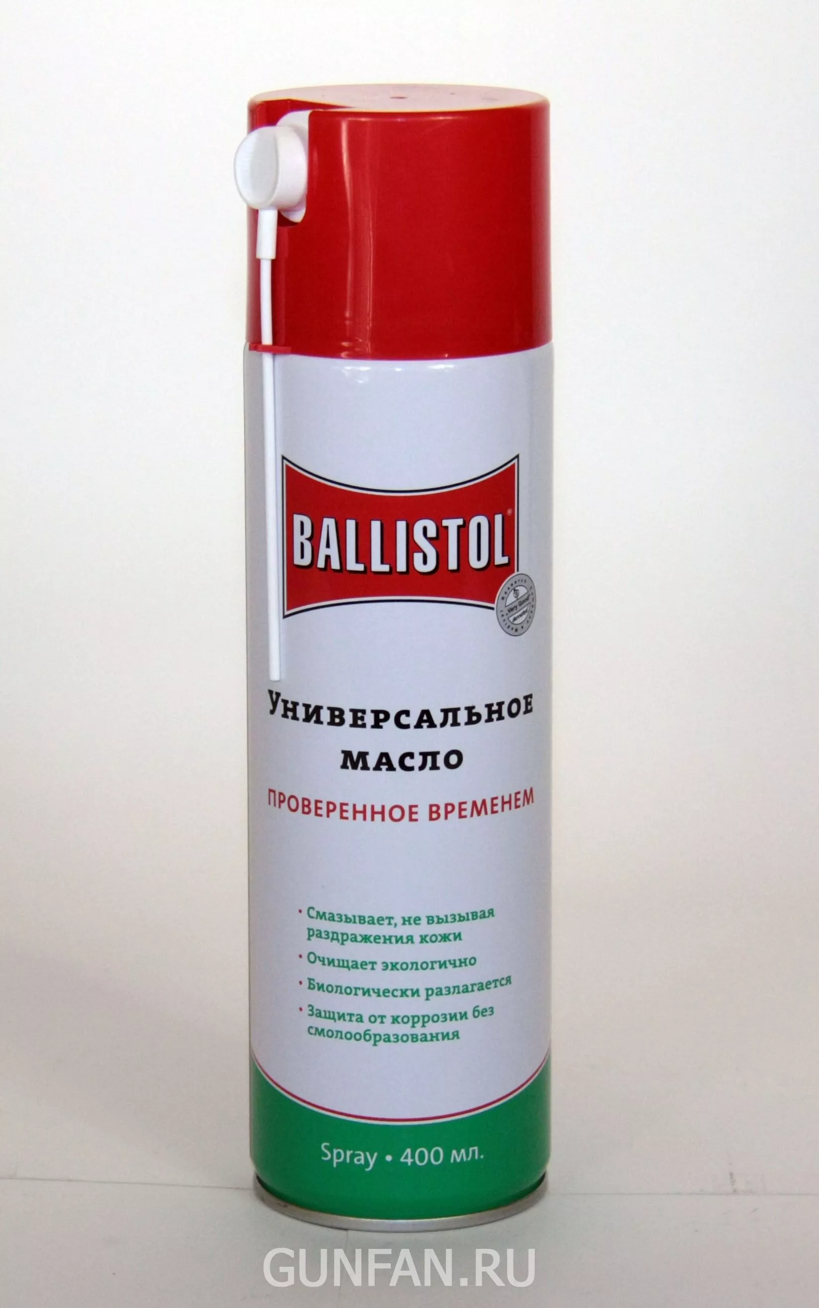 Масло оружейное Ballistol spray 400мл