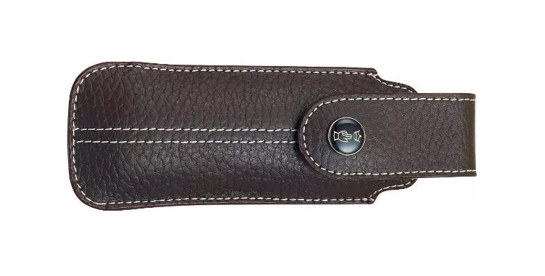 Чехол Opinel Chick brown leather