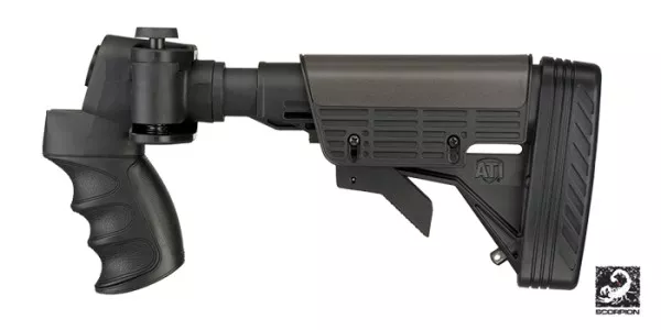 Приклад складной регулируемый ATI Mossberg/Remington/Winchester/Maverick (система Scorpion Recoil)