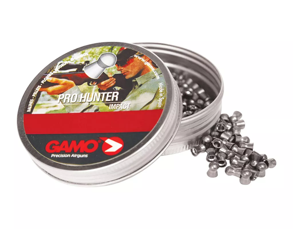 Пули для пневматического оружия Gamo Pro-Hunter cal.4,5, 250шт./уп., вес пули 0,49 г.